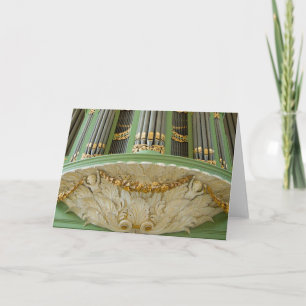 Carte Organ, Deventer, Netherlands Greeting card
