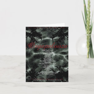 Carte .Orgapalooza - Note Card