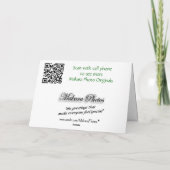 Carte OrgLillies & Swallowtail-customize d'occasion (Dos)