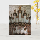 Carte Orgue de la cathédrale de Narbonne (Fleur jaune)