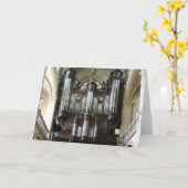 Carte orgue de St Etienne-du-Mont (Fleur jaune)