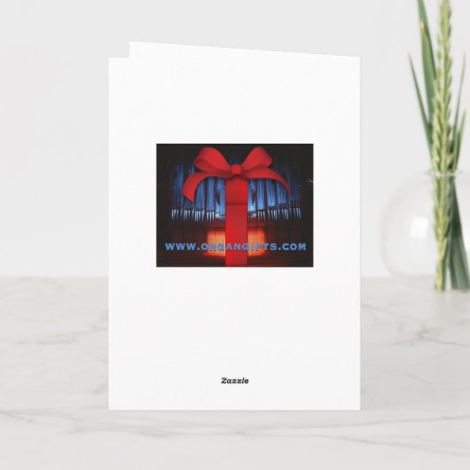 Carte Orgue St Clotilde, Paris (Dos)