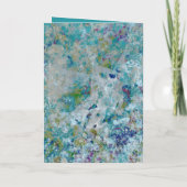 Carte Original Moderne Un Design D'Art Abstrait (Dos)