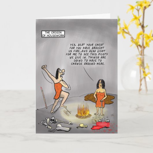 Carte Originins of Housework (Fleur jaune)