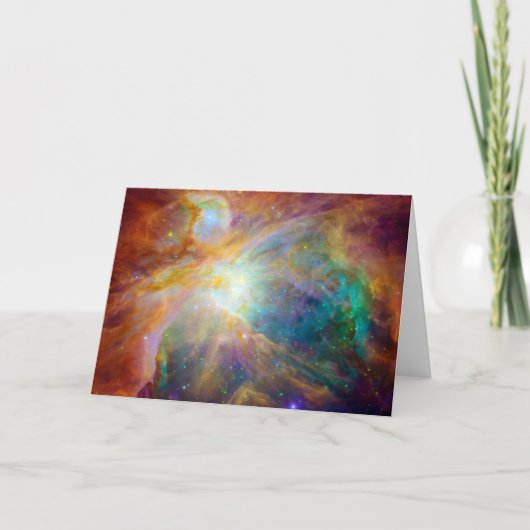 Carte Orion Nebula Hubble Spitzer Space (Devant)
