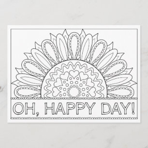 Carte OrnaMENTAL Oh Joyeux Jour Whimsical Couleur Votre