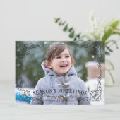 Carte Ornat Frame Holiday - Onyx (Debout devant)