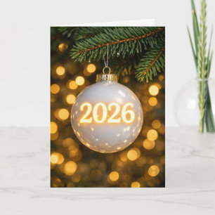 Carte Ornement de Noël 2026