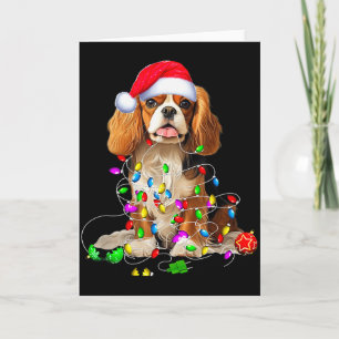 Carte Ornement de Noël Cavalier King Charles Spaniel Chi