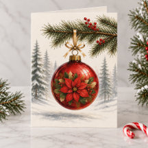 Ornement Étoile de Noël Rouge Personnalisé