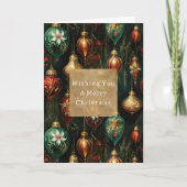 Carte Ornements de Noël (Devant)