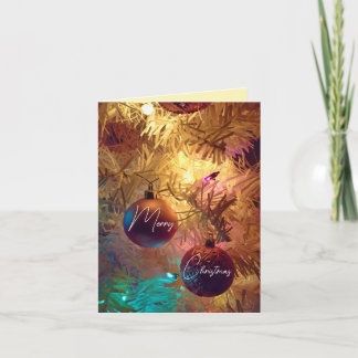 Carte Ornements de Noël - Joyeux Noël