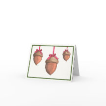 Ornements de vacances Acorn