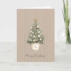 Carte Ornements en forme d'étoile pour sapin de Noël ray
