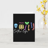 Carte Ortho Life Pour Infirmière Orthopédique Et Spécial (Fleur jaune)