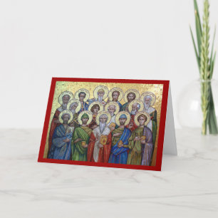 Carte orthodoxe des Saints Guérisseurs & Sans merc