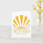 Carte Ortley Beach Nj - Ortley Beach New Jersey Ensoleil (Fleur jaune)