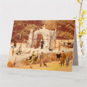 Carte Os Avestruzes de Ponte de Lima / The Ostriches (Fleur jaune)