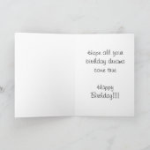 Carte Os d'anniversaire (Intérieur)