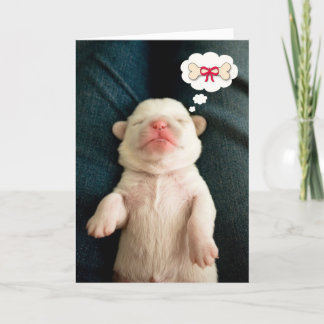 Carte Os d'anniversaire