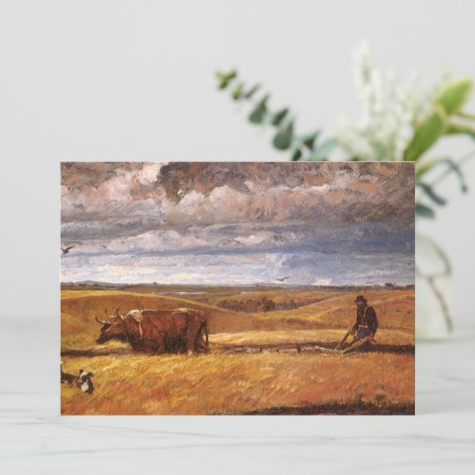 Carte Os de bison coulés sous Harvey Thomas Dunn (Debout devant)