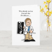 Carte Os drôle (Fleur jaune)