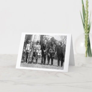 Carte Osage Indians, 1925