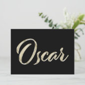 Carte Oscar White (Debout devant)