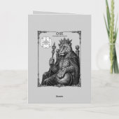 Carte Ose Griffes de l'Ars Goetia (Dos)