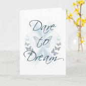 Carte Oser rêver (Fleur jaune)