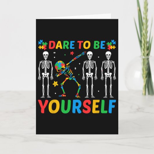 Carte Osez être vous-même Autisme (Devant)