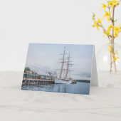 Carte Oslo Norvège (Fleur jaune)