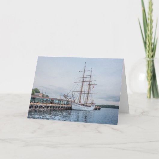 Carte Oslo Norvège (Devant)