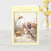 Carte Ostara (Fleur jaune)