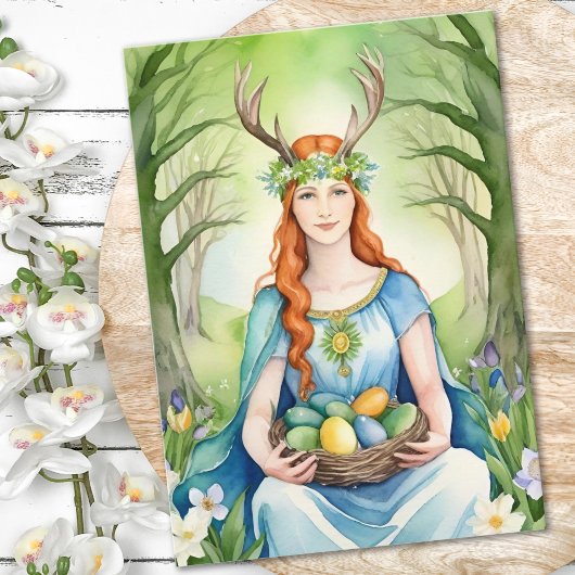 Carte Ostara Goddess Spring Equinox Sabbat Wicca Holiday