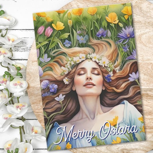 Carte Ostara Goddess Spring Equinox Sabbat Wicca Holiday