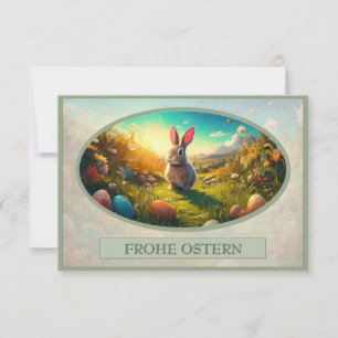 Carte Osterhase im Frühlingszauber