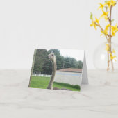 Carte Ostrich (Fleur jaune)