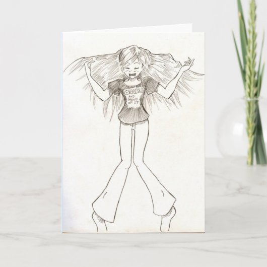 Carte otaku et fier (Devant)