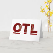 CARTE OTL (Fleur jaune)