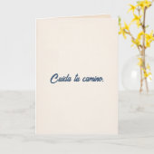 Carte Otro Año Más | Lo Que Decía Papi (Fleur jaune)