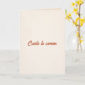 Carte Otro Año Más | Lo Que Decía Papi Hija (Fleur jaune)