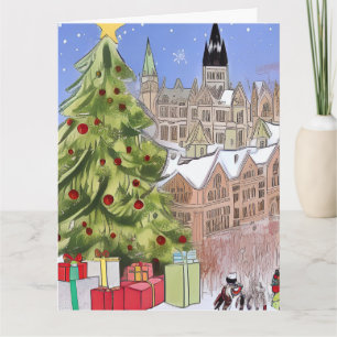 Carte Ottawa Ontario à Noël