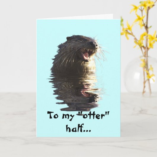Carte OTTER (Fleur jaune)