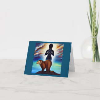 Carte Otter animal Spirit 3