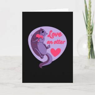 Carte Otter - Love An Otter Love Another Love