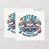 Carte Otter Space Adventures (Devant / Derrière)