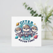 Carte Otter Space Adventures (Debout devant)