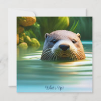 Otterly Adorable - Imaginaire de l'IA Imprimer Art