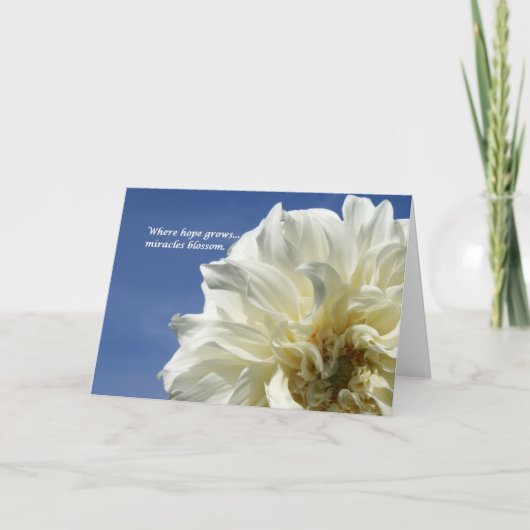 Carte Où grandit l'espoir (Devant)